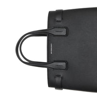 BLACK Petit sac The Banner en cuir avec Vintage check