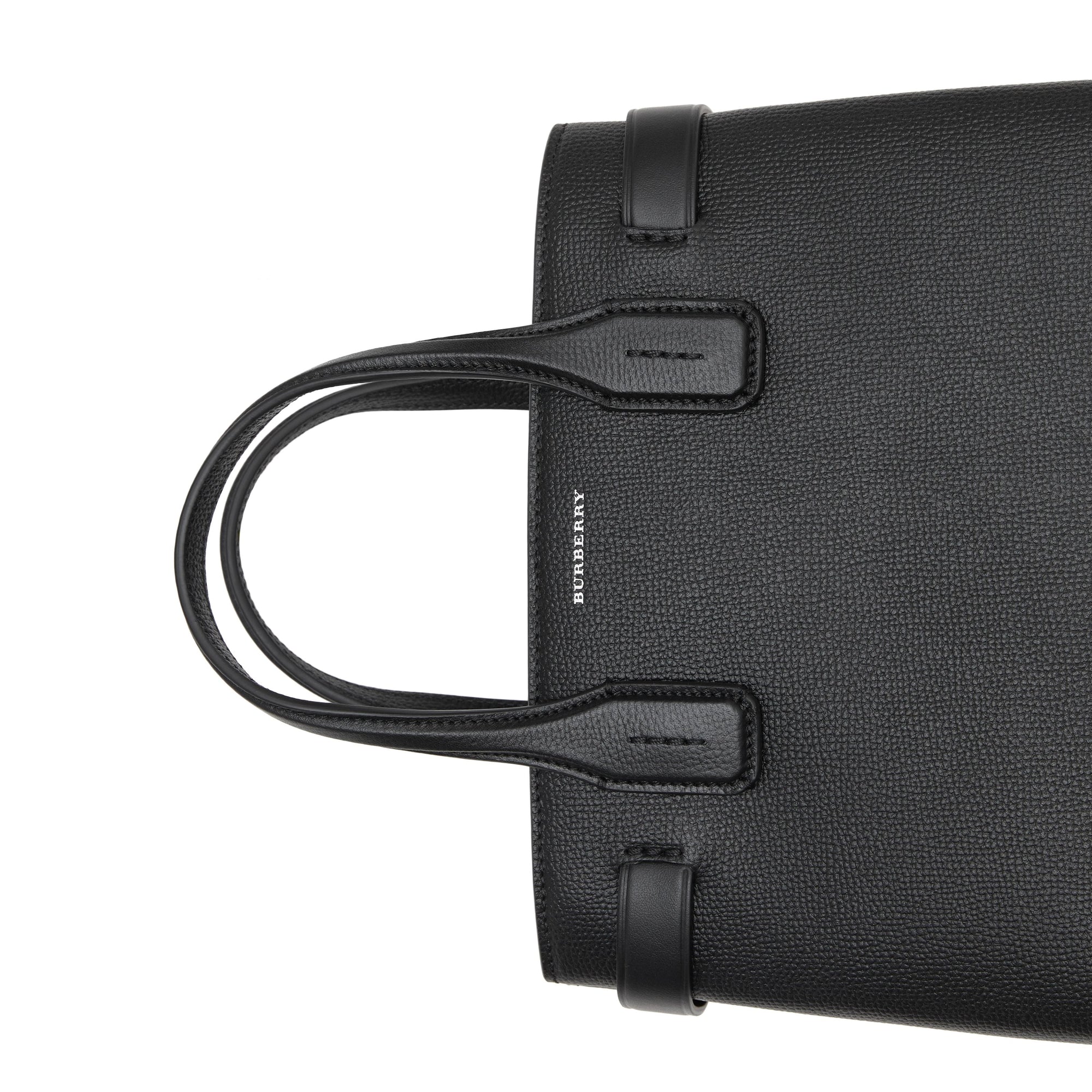 BLACK Petit sac The Banner en cuir avec Vintage check