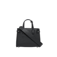 BLACK Petit sac The Banner en cuir avec Vintage check