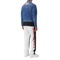 Veste en denim délavé - Bleu indigo