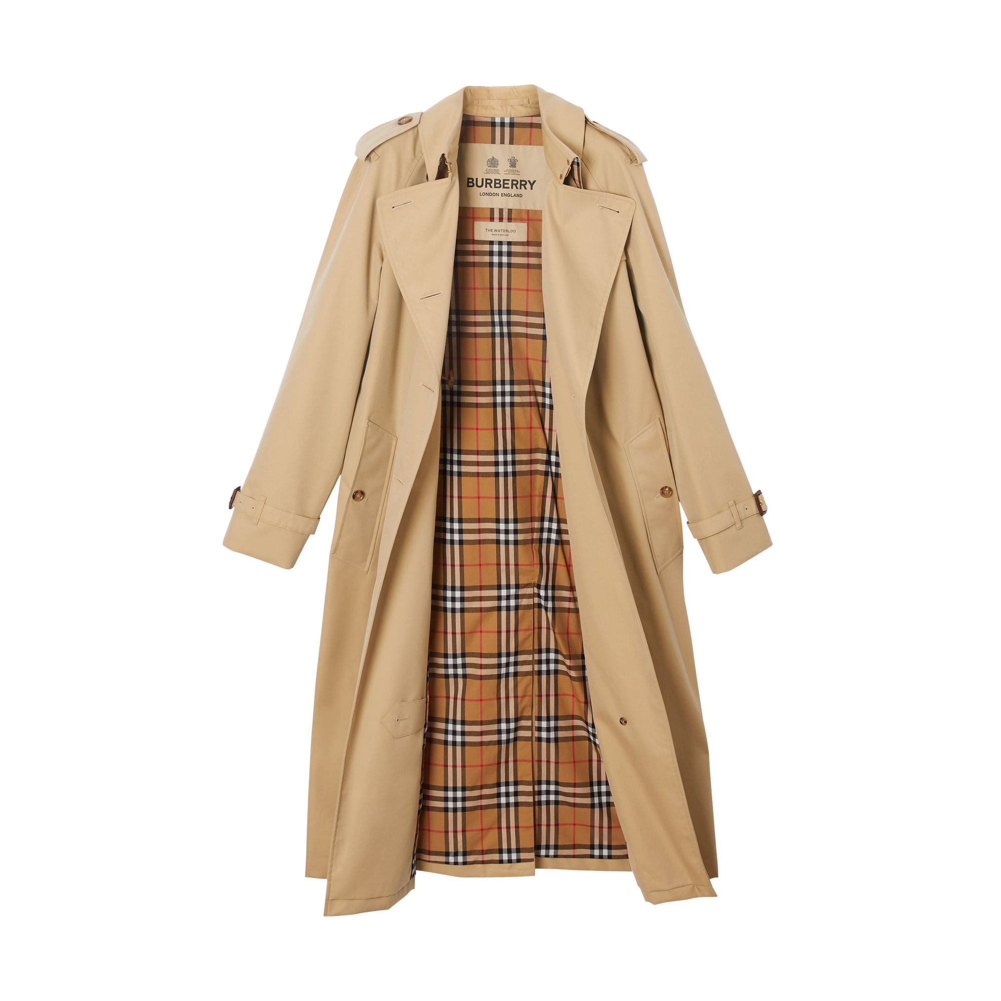 Le manteau Watertloo - Miel