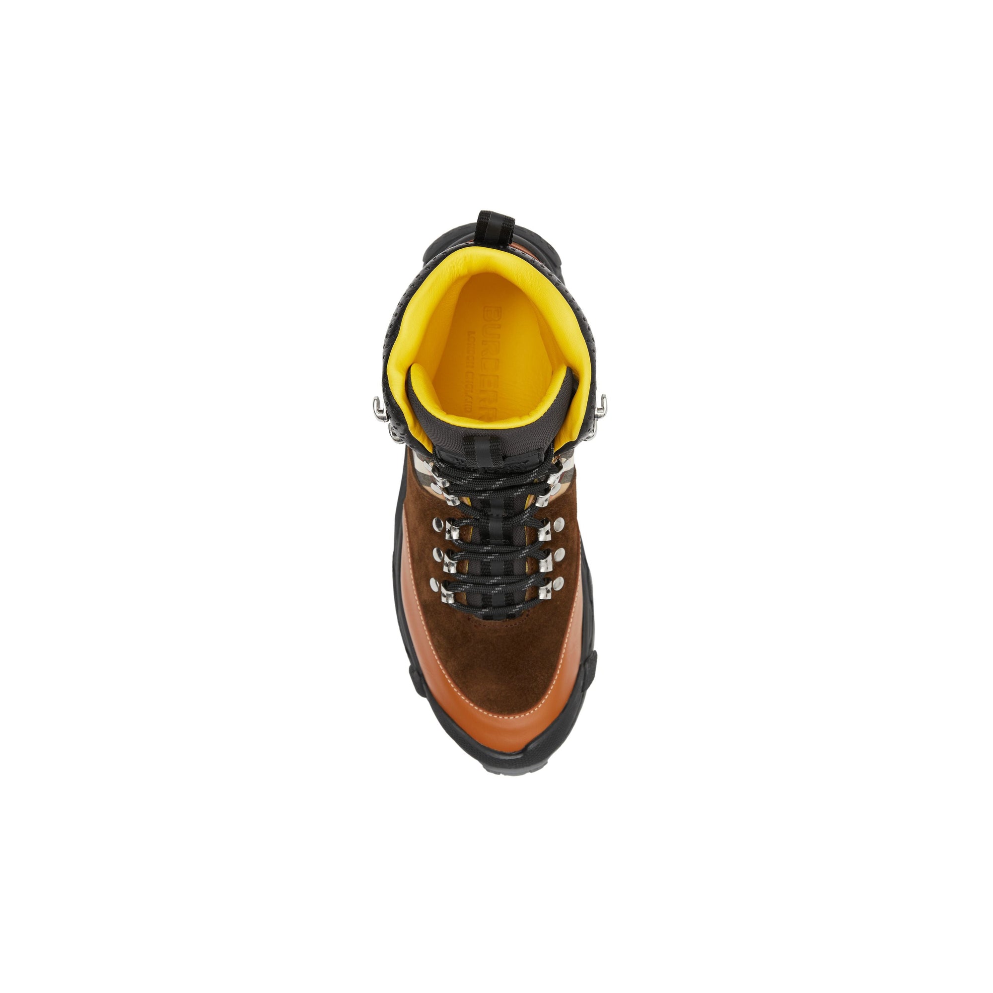 Bottines tor en cuir - Beige d'archive & hâle