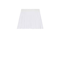 Jupe de tennis en jersey plissé - Blanc
