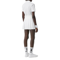 Jupe de tennis en jersey plissé - Blanc