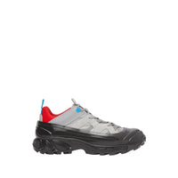 Sneakers arthur en nylon et cuir velours - Gris bleu