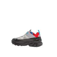Sneakers arthur en nylon et cuir velours - Gris bleu