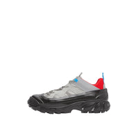 Sneakers arthur en nylon et cuir velours - Gris bleu