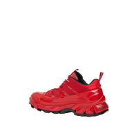 Sneakers arthur en nylon et cuir velours - Rouge