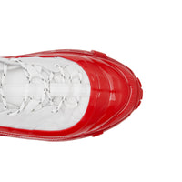 Sneakers arthur en nylon et cuir velours - Blanc