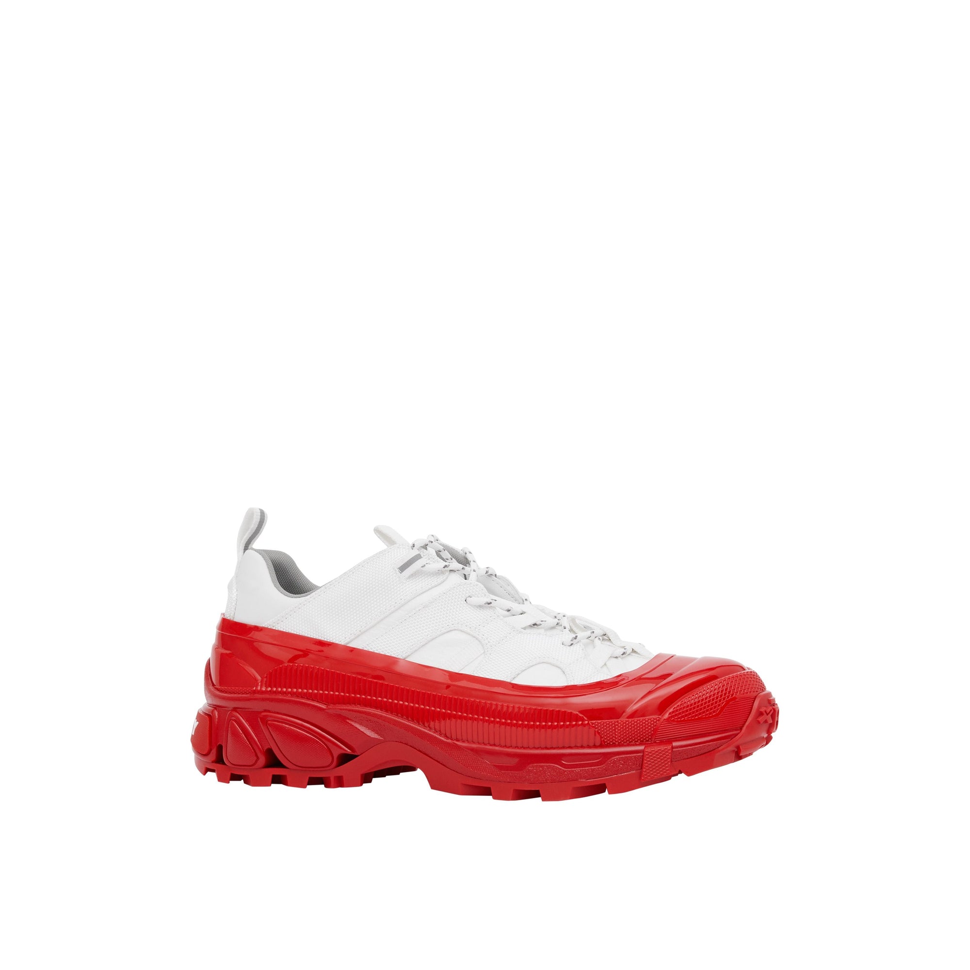 Sneakers arthur en nylon et cuir velours - Blanc