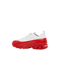 Sneakers arthur en nylon et cuir velours - Blanc