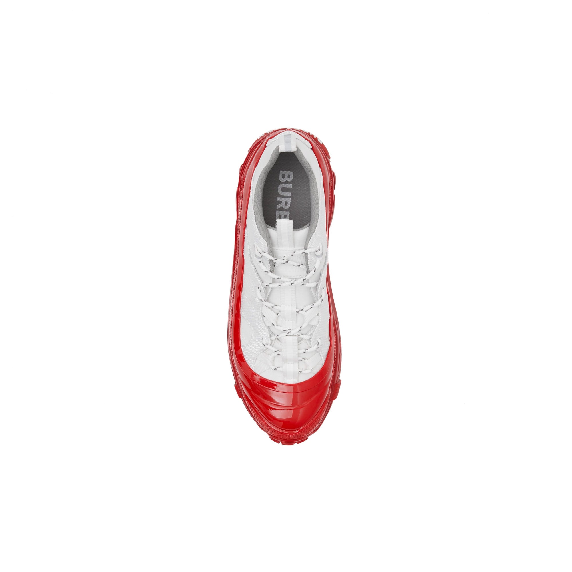 Sneakers arthur en nylon et cuir velours - Blanc