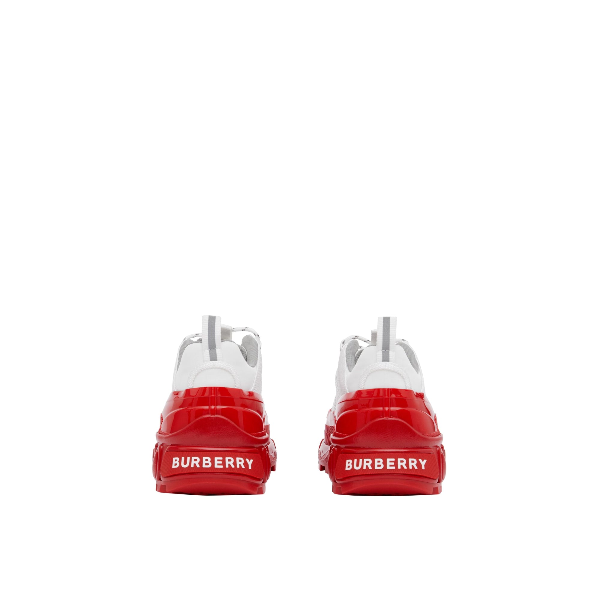 Sneakers arthur en nylon et cuir velours - Blanc