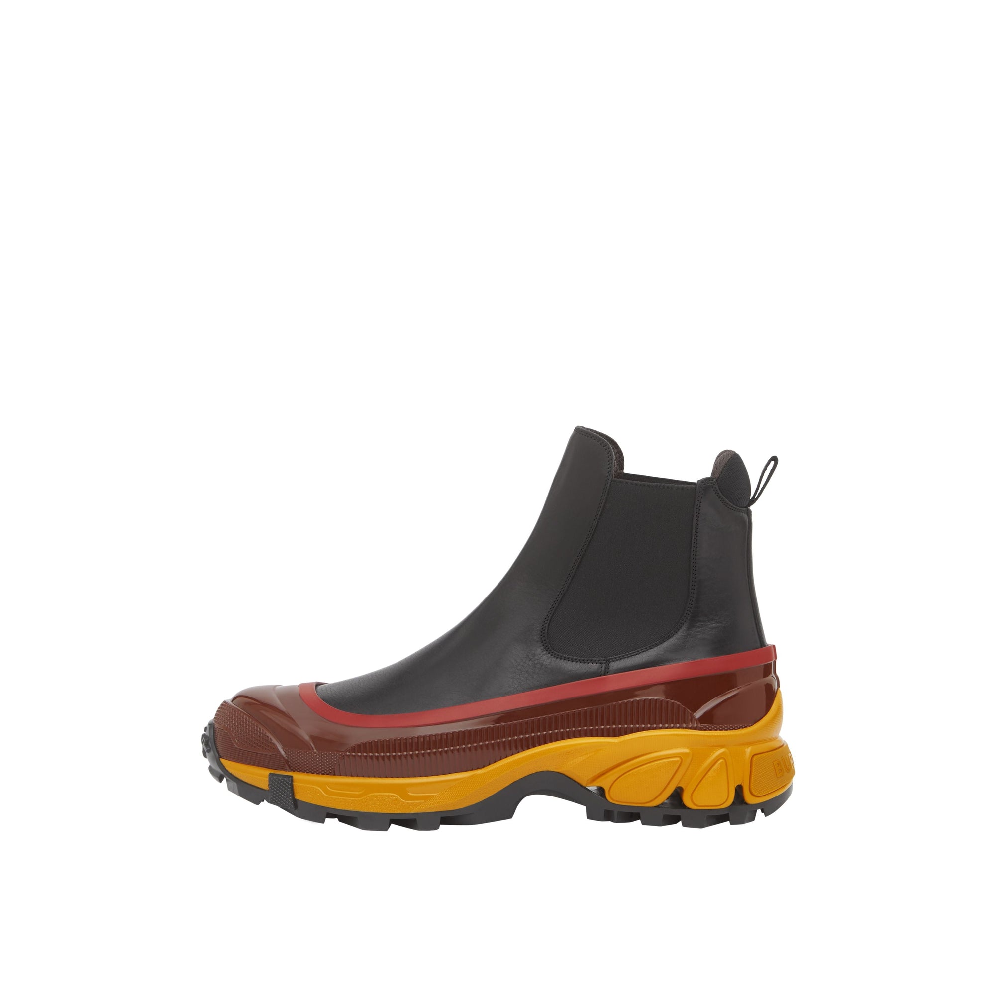 BLACK Bottines Chelsea en cuir