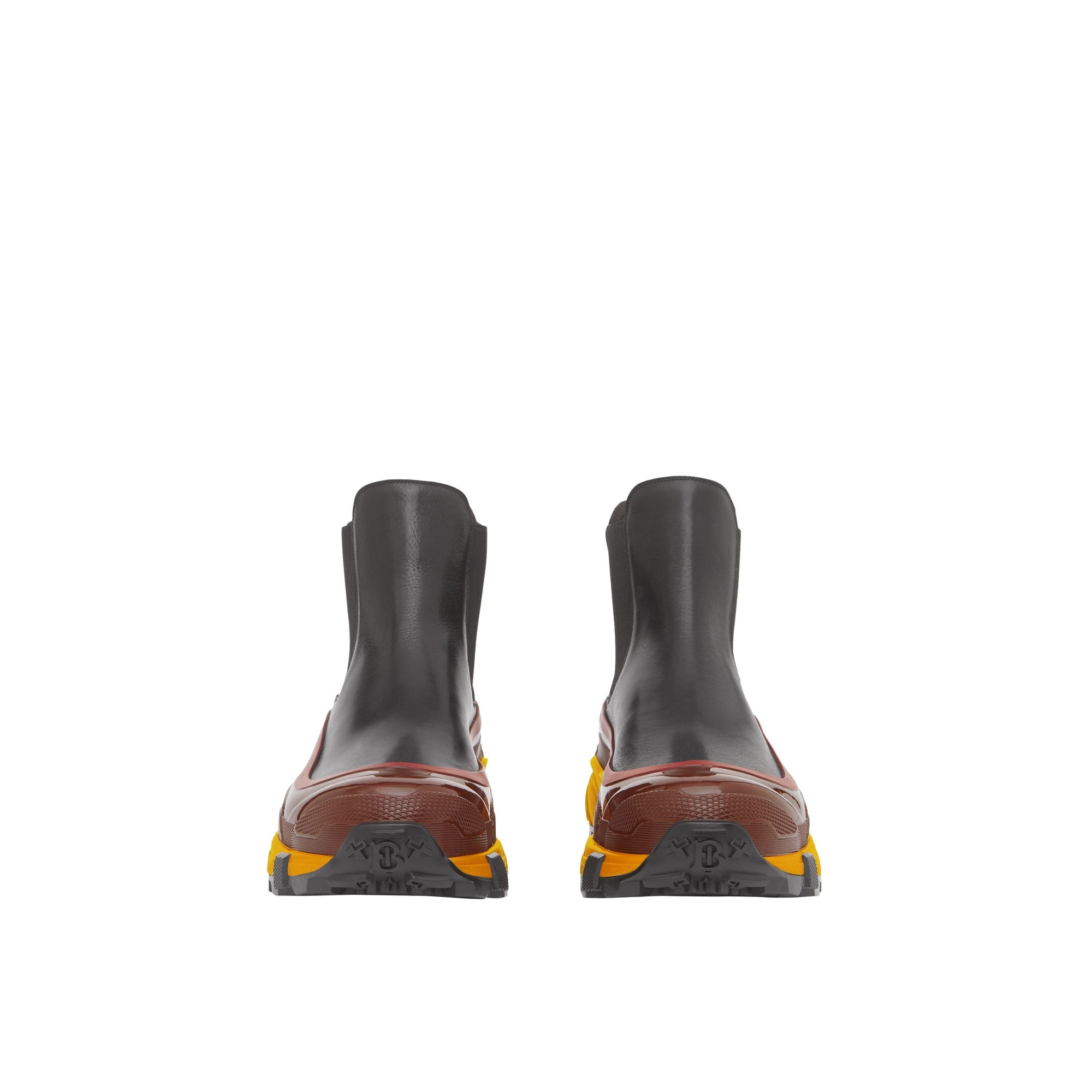 Bottines chelsea en cuir - Noir