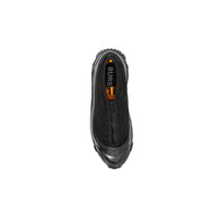 Sneakers arthur en nylon et cuir velours - Noir & orange vif