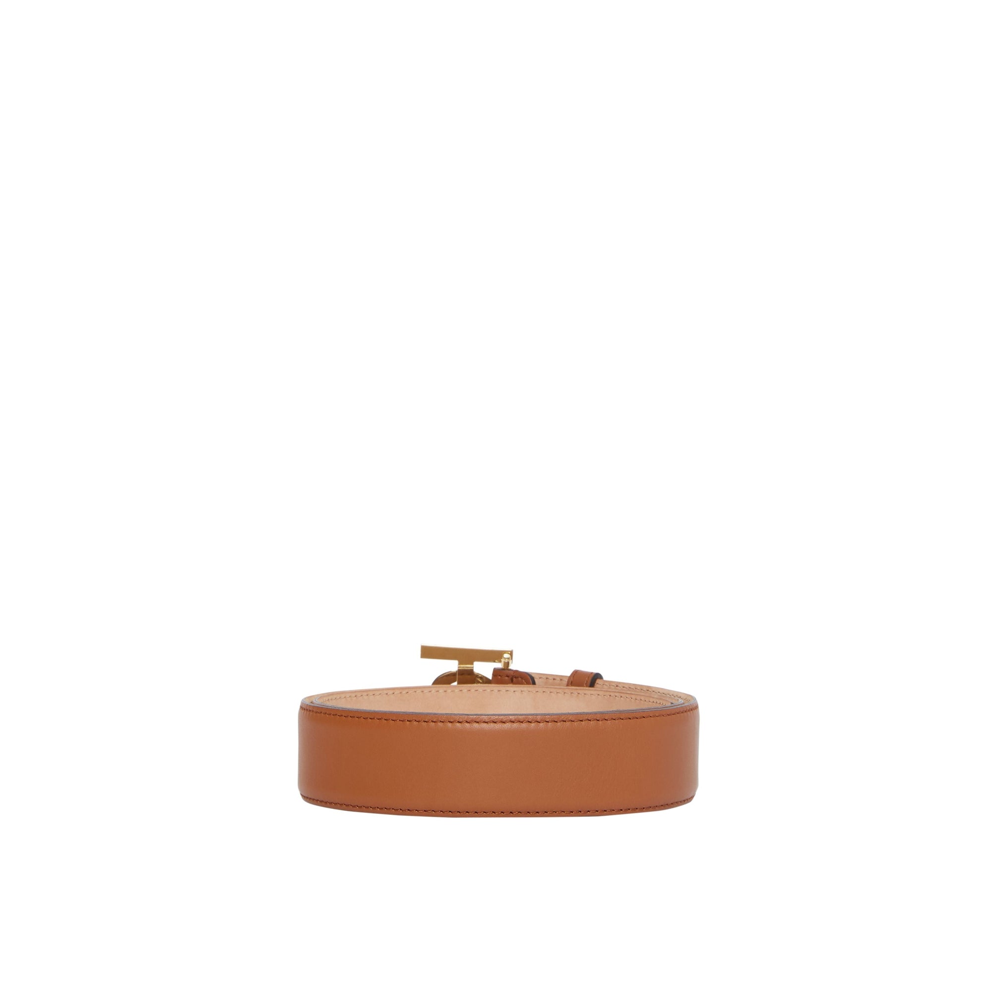 TAN Ceinture en cuir Monogram