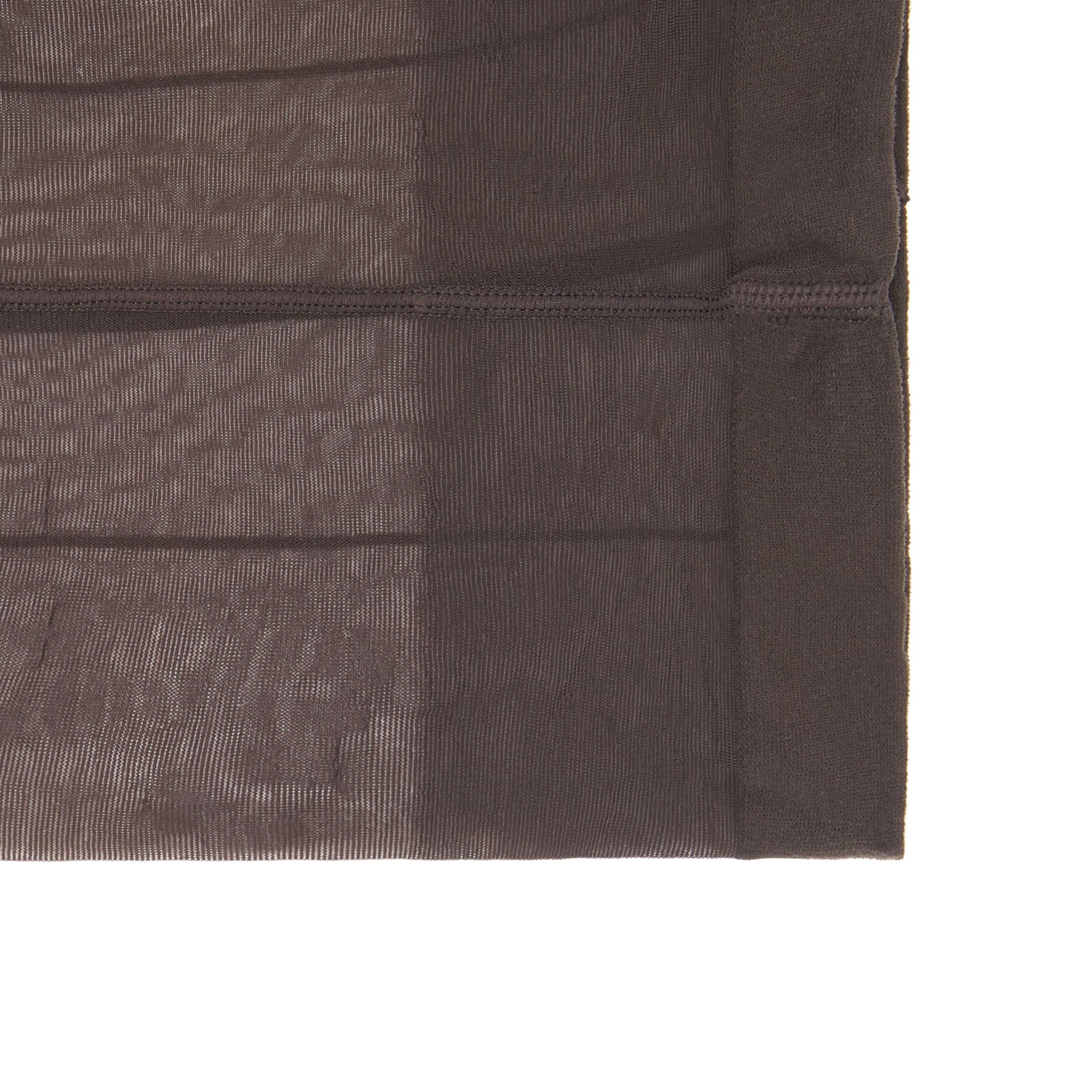 Collants avec coutures monogram - Moka foncé