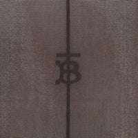 Collants avec coutures monogram - Moka foncé