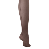 Collants avec coutures monogram - Moka foncé