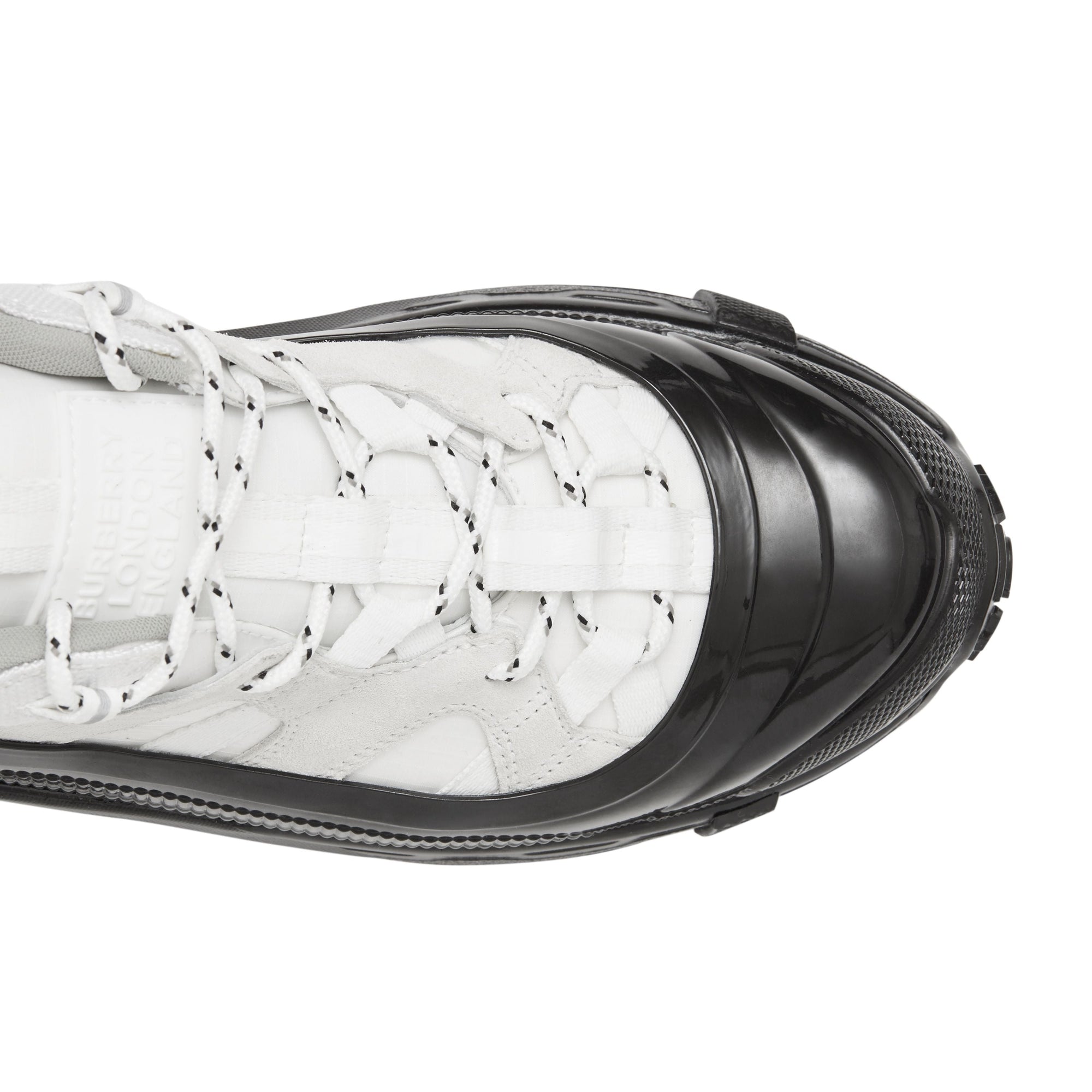 WHITE Sneakers Arthur en nylon et cuir velours
