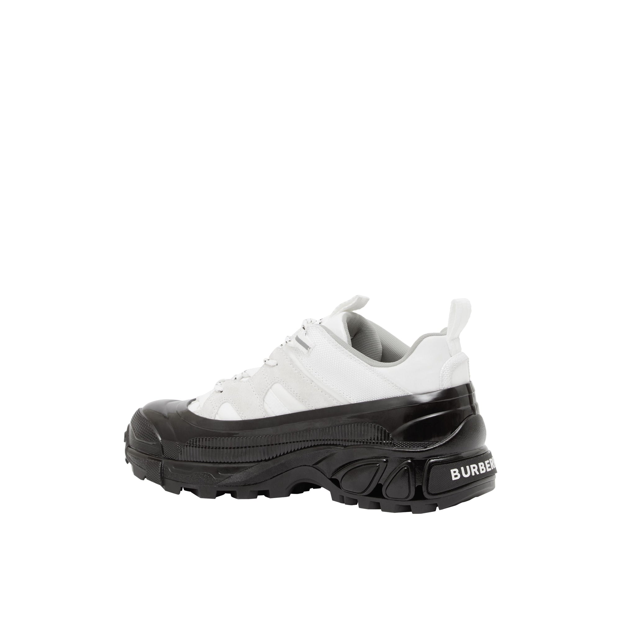 WHITE Sneakers Arthur en nylon et cuir velours