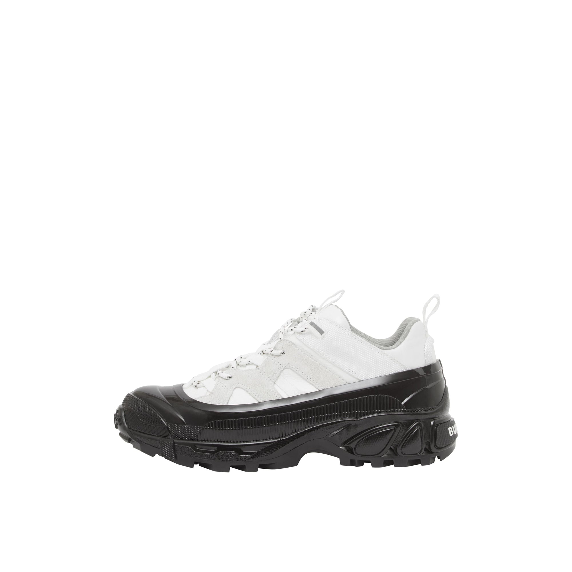 WHITE Sneakers Arthur en nylon et cuir velours