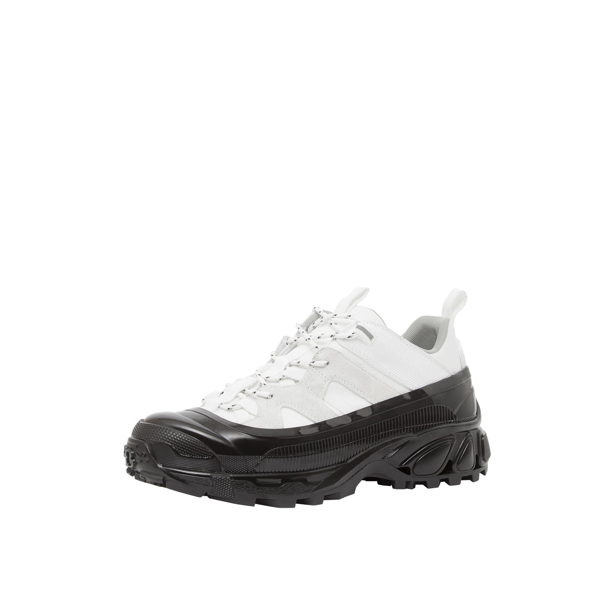 WHITE Sneakers Arthur en nylon et cuir velours