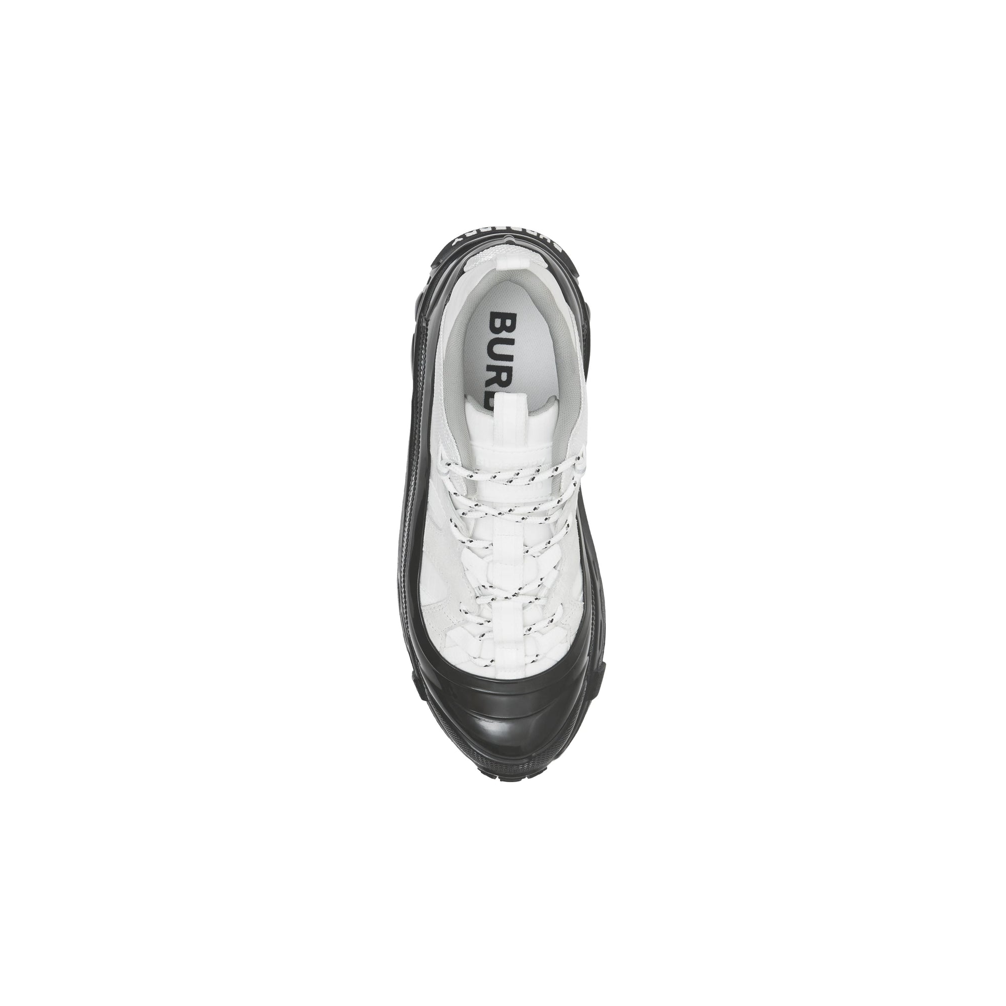 WHITE Sneakers Arthur en nylon et cuir velours