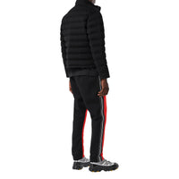 BRIGHT RED Pantalon de survêtement en jersey et néoprène à rayures