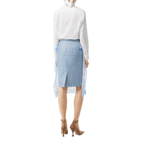 OPTIC WHITE IP PAT Chemise en jacquard de coton Monogram