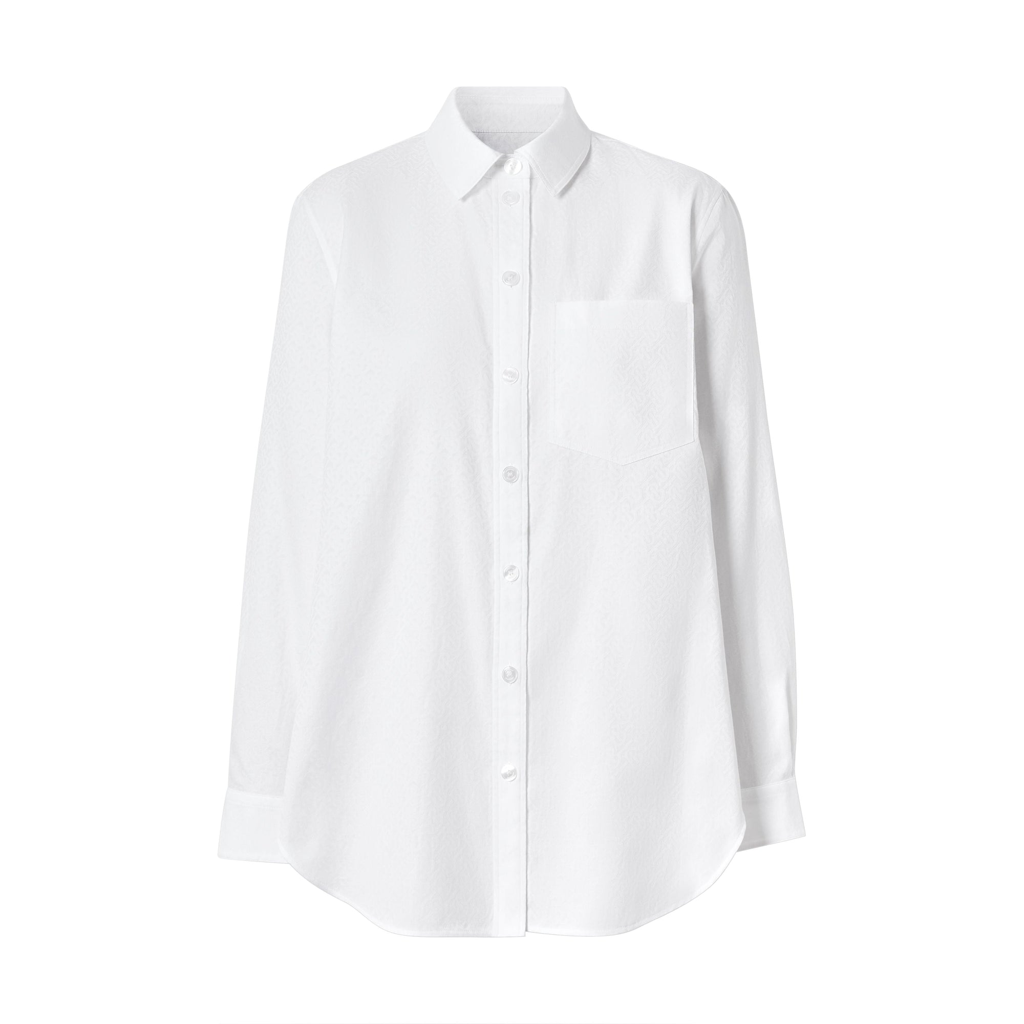 OPTIC WHITE IP PAT Chemise en jacquard de coton Monogram