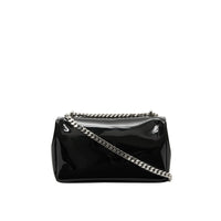 Petit sac lola effet vinyle avec imprimé ruban adhésif - Noir
