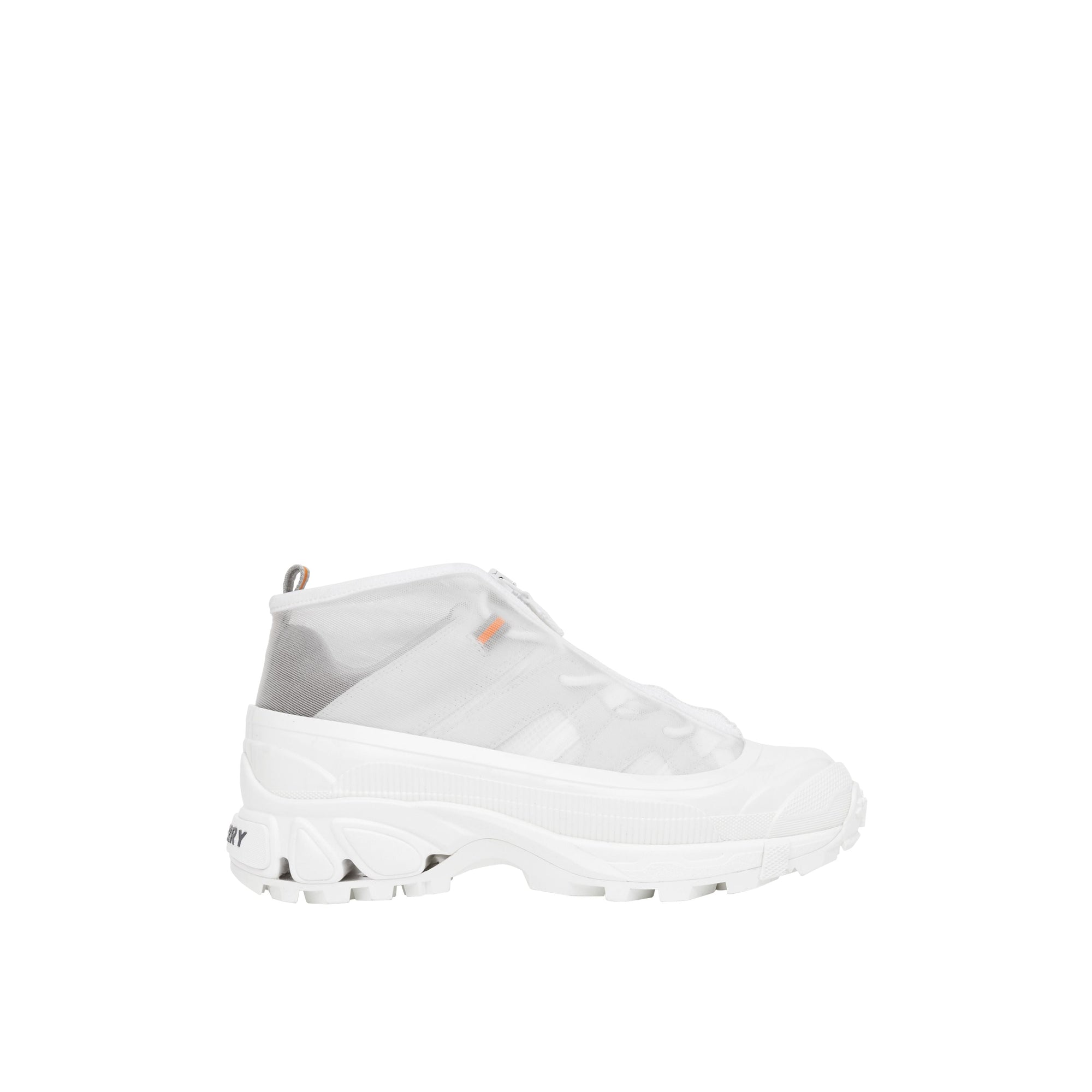 WHITE Sneakers Arthur en nylon et cuir velours