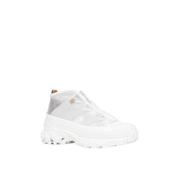 Sneakers arthur en nylon et cuir velours - Blanc