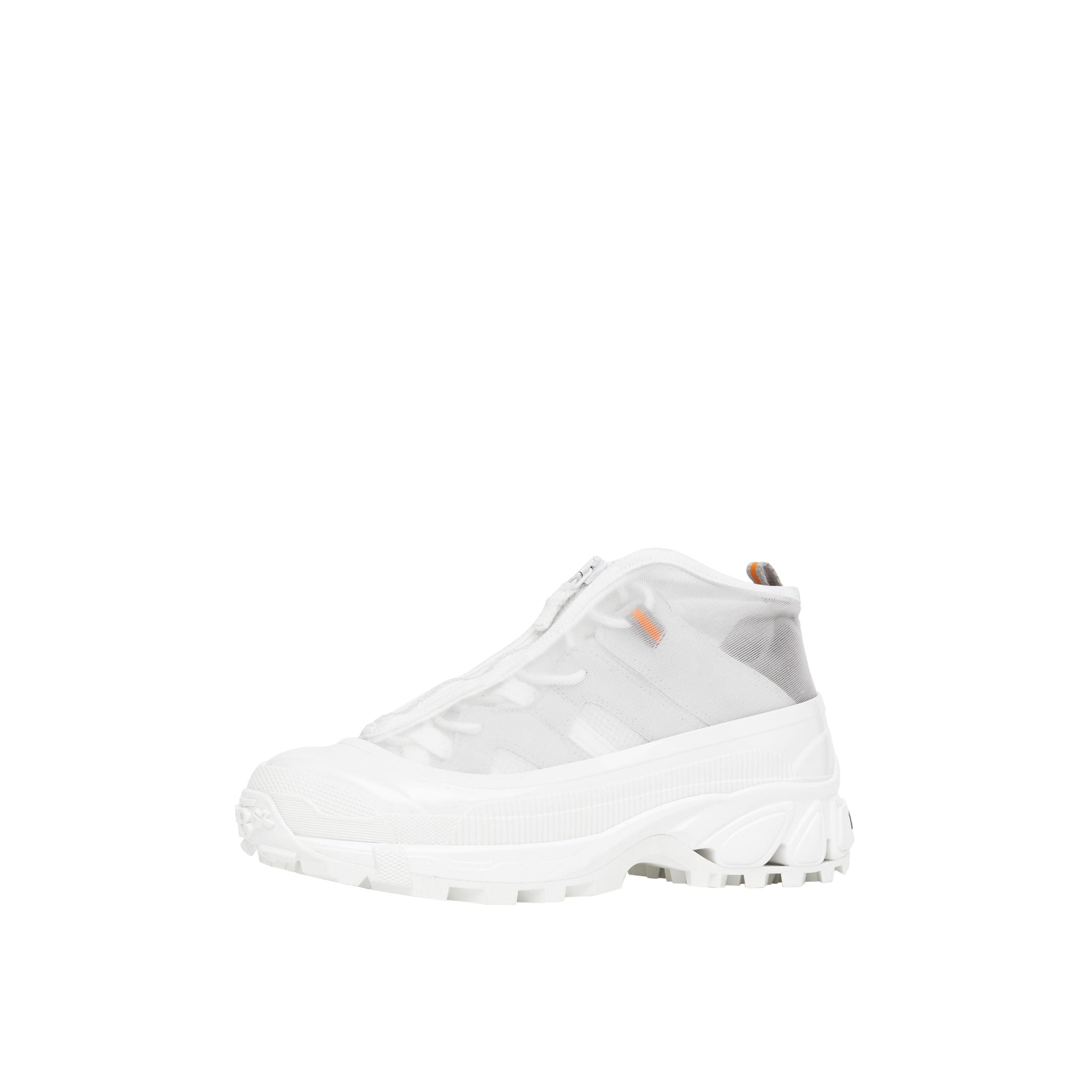 Sneakers arthur en nylon et cuir velours - Blanc