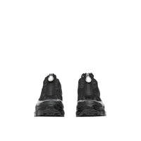 Sneakers Arthur en nylon et cuir velours avec mesh - Noir & Blanc