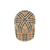 ARCHIVE BEIGE Casquette de baseball Vintage check à logo