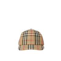 ARCHIVE BEIGE Casquette de baseball Vintage check à logo