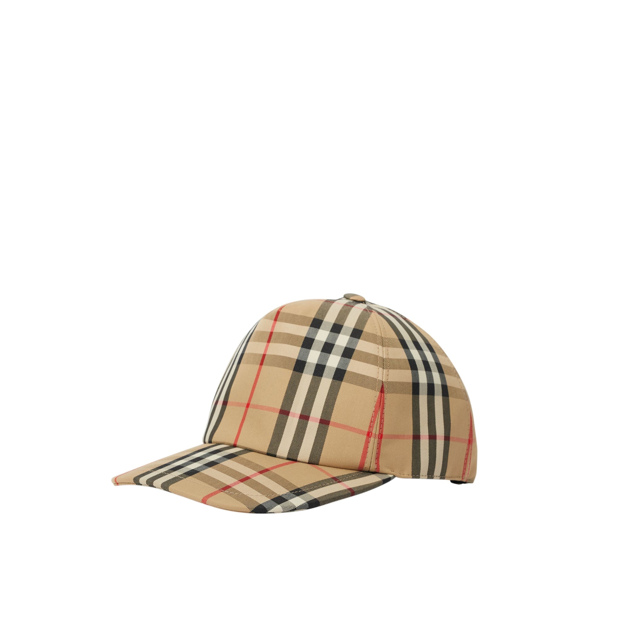 ARCHIVE BEIGE Casquette de baseball Vintage check à logo