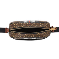 BRIDLE BROWN Sac à bandoulière en toile écologique rayé Monogram