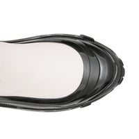 Bottines chelsea en toile enduite avec vintage check - Blanc