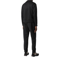 BLACK Pantalon de survêtement en jersey avec logos
