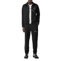 BLACK Pantalon de survêtement en jersey avec logos