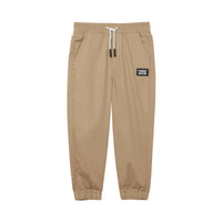 HONEY Pantalon de survêtement en sergé de coton avec logo appliqué