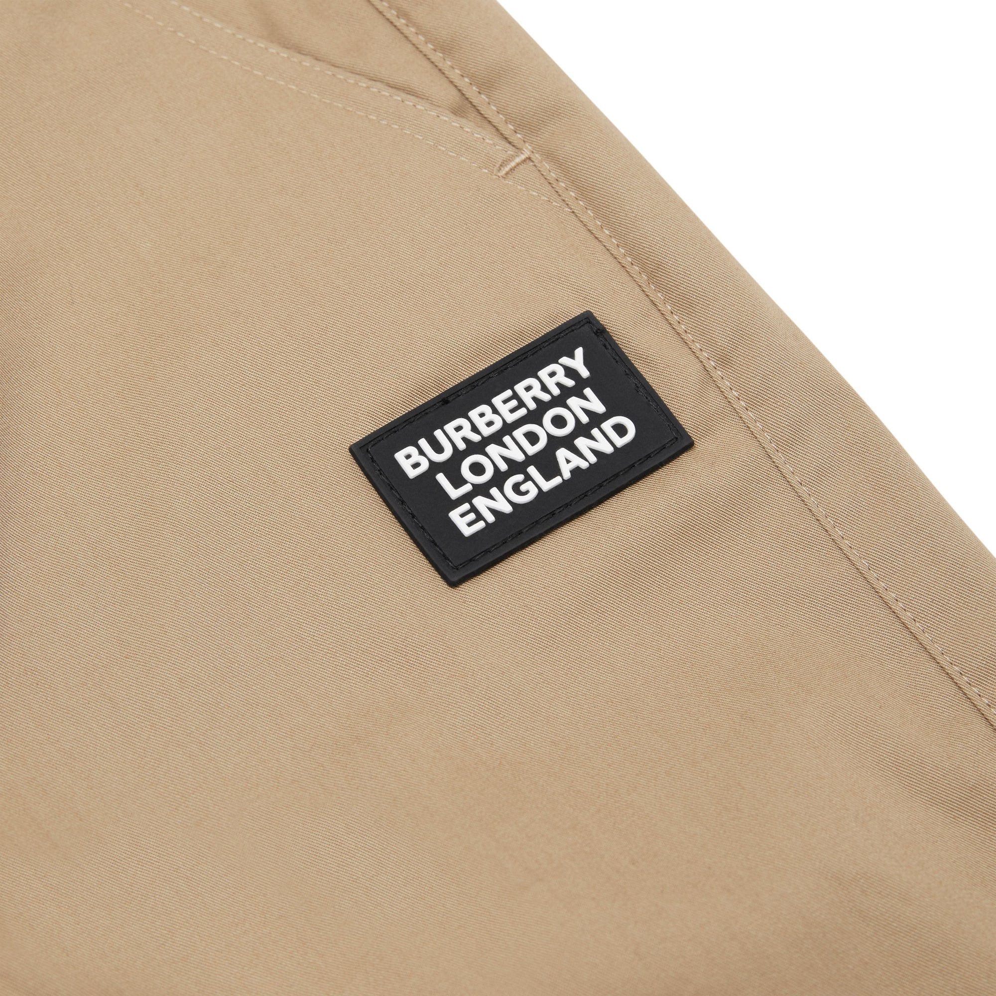 HONEY Pantalon de survêtement en sergé de coton avec logo appliqué
