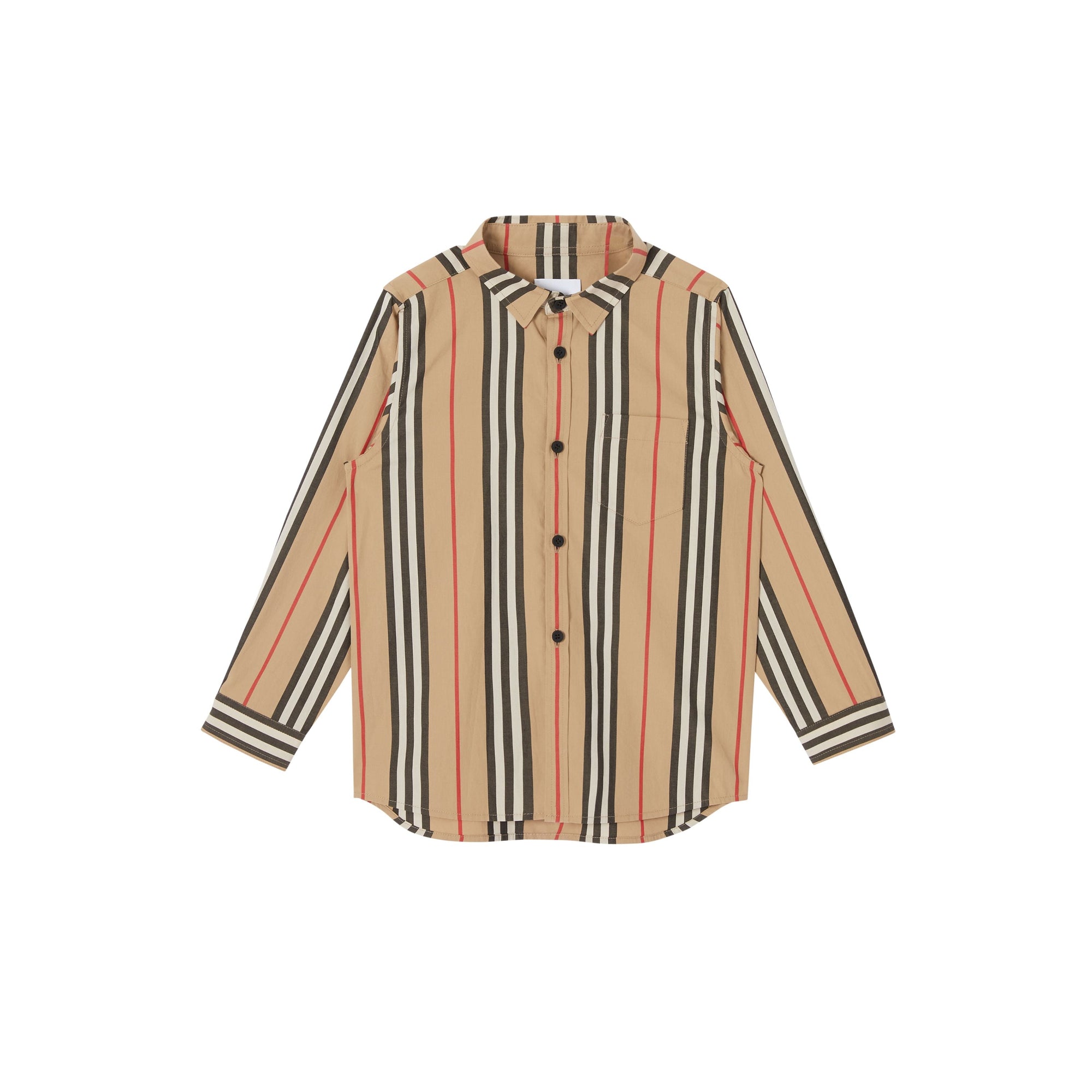 ARCHIVE BEIGE IP S Chemise en popeline de coton à rayures iconiques