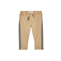 HONEY Pantalon chino en coton avec bande à logo