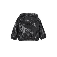 BLACK Veste légère à capuche avec logo