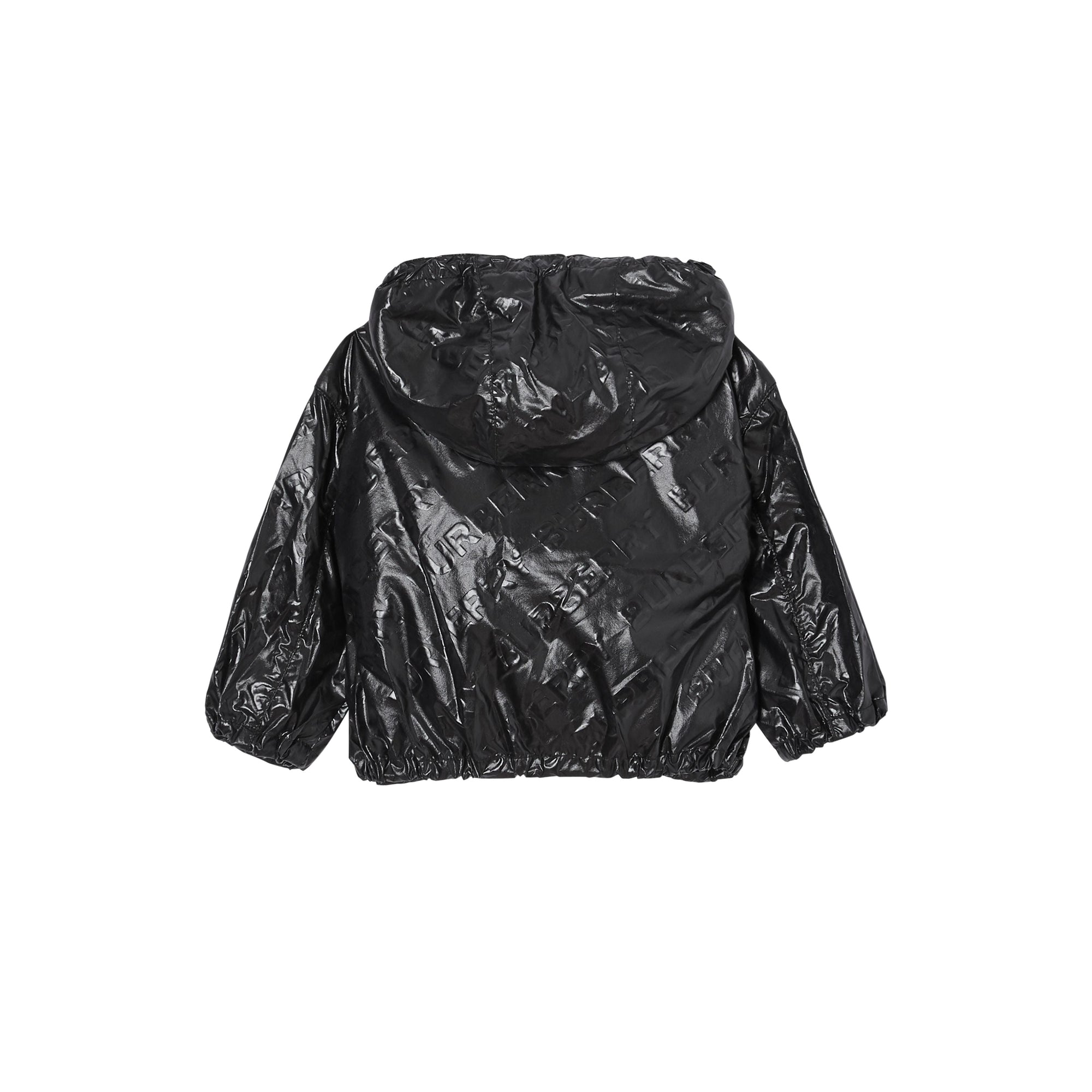 BLACK Veste légère à capuche avec logo